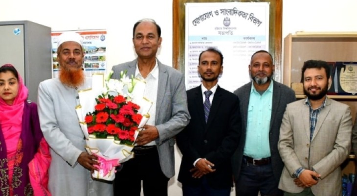 চবি যোগাযোগ ও সাংবাদিকতা বিভাগে নতুন সভাপতি শাহাব উদ্দিন নীপু